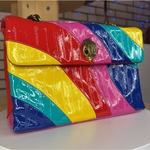 Kurt Geiger Colorful Women's Bag with Gold Accent
